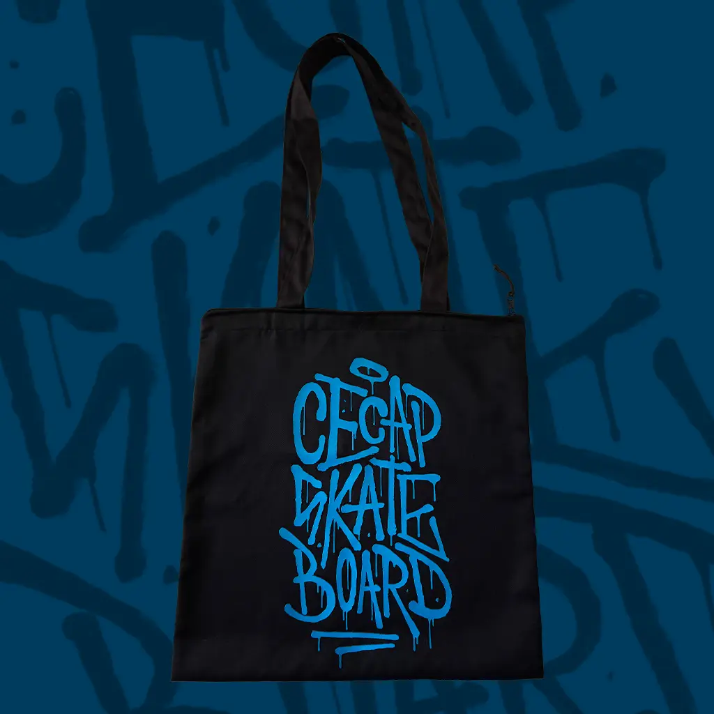 ECOBAG CSB - ESTAMPA "TAG" CECAP SKATEBOARD