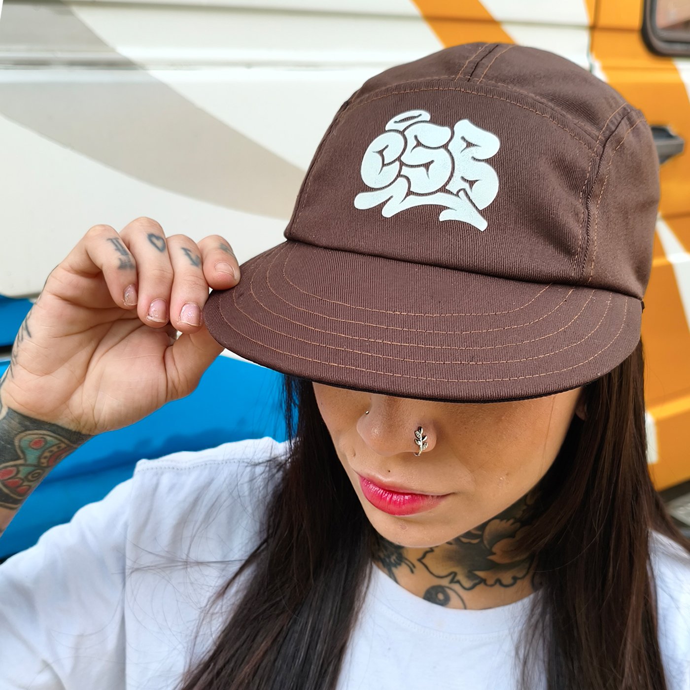 BONÉ CSB FIVE-PANEL DUPLA-FACE CECAP SCATEBOARD | DUAS CORES - Imagem 3