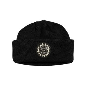 TOUCA GORRO SAILOR CSB - TRICÔ REFORÇADO PRETO - ESTAMPA SOLAR